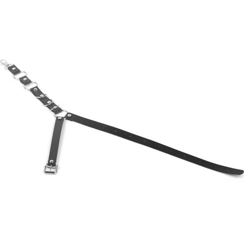 Hot Fashion Lady Punk Gothic Faux Leather Leg Ring Garter Belt Thigh Loops Harness
