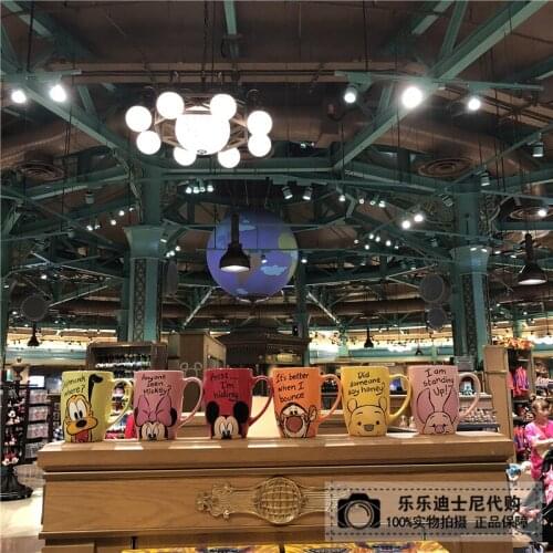 Disney Mickey Minnie Donald Duck Daisy Winnie Bear Ceramic Cup Mark Cup Couple