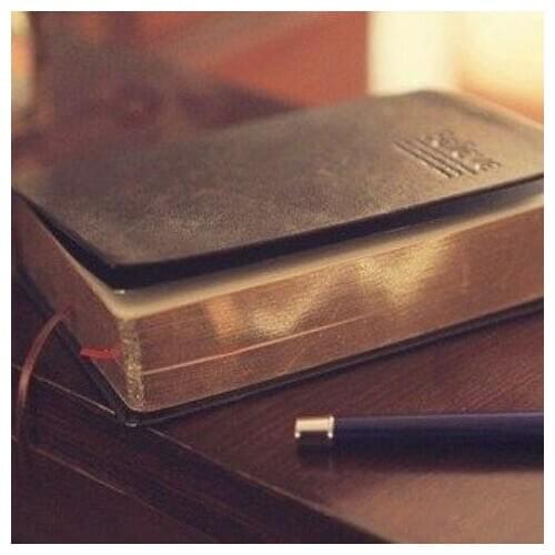 Classic Retro Notebook 480 Pages for Believe Japanese and Korean Stationery Small Super Thick Book Collection Decoration