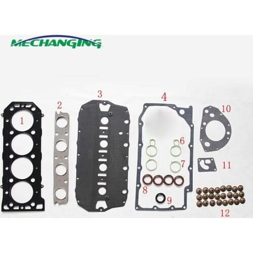For ROVER 75 (RJ) 1.8 Turbo 18K4G AND 200 (RF) 218 Si 18K4F Engine Parts Engine Rebuilding Kits Engine Gasket LVQ000120 50186200