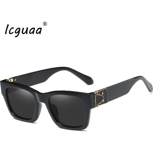 Square Gradient color Sunglasses men 2020 Women sunglasses Mens sunglasses brand designer Lentes de sol