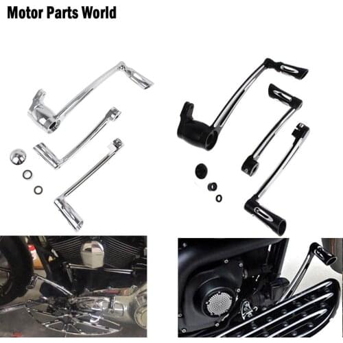Motorcycle Heel Toe Shift Lever W/ Shifter Pegs Brake Arm Pedal For Harley Touring Street Glide Road Glide Road King 1997-2016