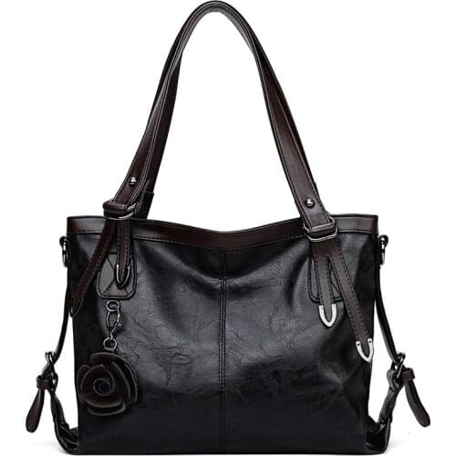 Lady 2021 New Large Capacity Women Messenger Bag Designer Women Bags Soft Leather Luxury Ladies Shoulder Bag