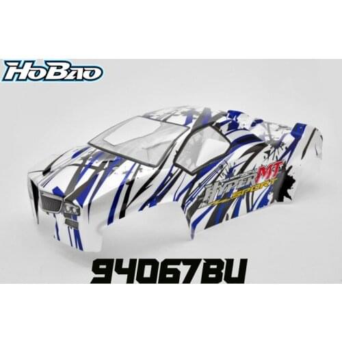 OFNA/HOBAO RACING 94067BU MT PRINTED BODY – BLUE FOR 1/8 HYPER MT MONSTER TRUCK(Out Of Print
