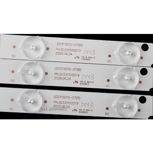 New original 10 lamps backlight strip for LED315D10-07(B) 32PAL535 LE32B310N 30331510219 LED315D10-ZC14-07(A) 30331510213