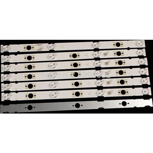 New 7 PCS/set 4LED 360mm LED backlight strip for SONY KDL-48WD653 KDL-48W650D LB48009 V0_03 E465853 NS6S480DND02 LSY480WN02