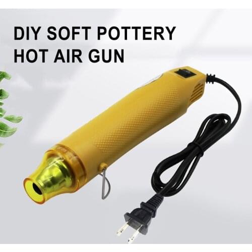 Hot Newest Mini Electric Soft Ceramic Hot Air Machine Handhold Air Shrink Ligthweight DIY Embossing Drying Paint Heat Tool