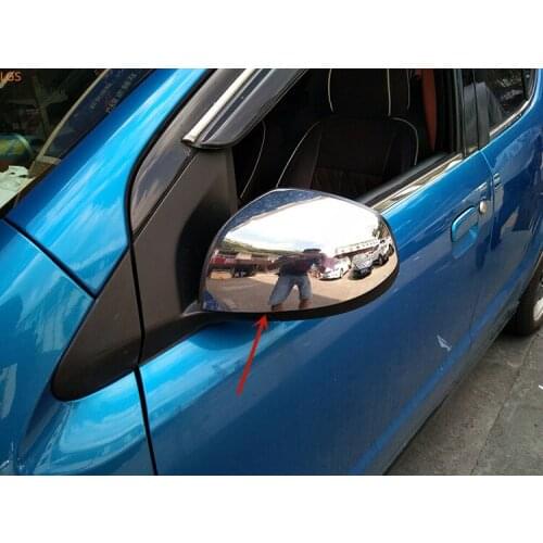 For Suzuki Alto 2009-2015 High-quality ABS Chrome Rearview mirror cover Anti-Rub protection Decoration car accessories