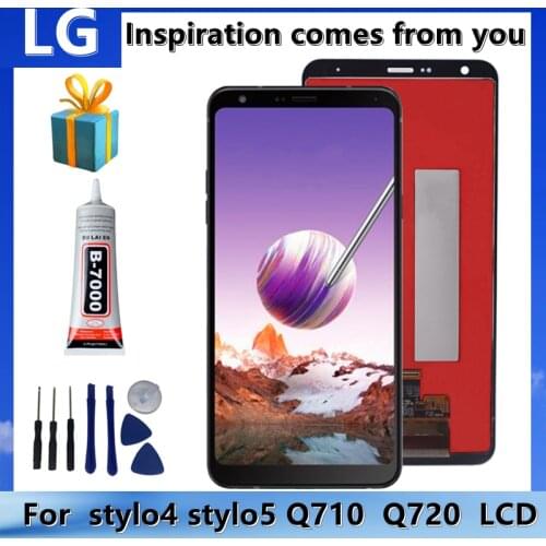 For LG Stylo 4/Stylo 5 Q710 Q720 LMQ720MS LCD Display Digitizer Assembly Replacement For LG Stylo4 Stylo5 Display LCD