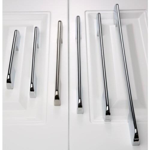 1PC 128-320MM Furniture Handles Cabinet Knobs and Handles Modern Drawer Knobs Simple Kitchen Door Stainless Pulls Handles