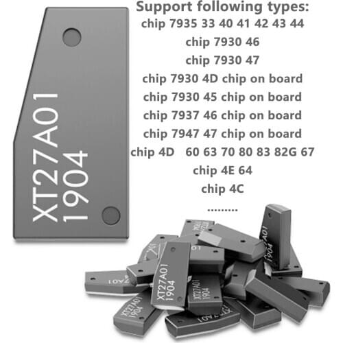 10PCS/LOT Original Xhorse VVDI Super Chip XT27A01 XT27A66 Transponder for VVDI2 VVDI Mini Key Tool