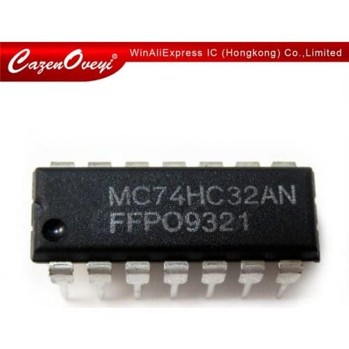 10pcs/lot SN74HC32N MC74HC32AN 74HC32 DIP-14 In Stock