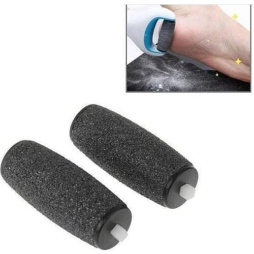 2Pcs Foot Care Tool Pediatrician Hardness Skin Remover Replacement Roller Proofreading Document Electric Foot Trimmer Replaces