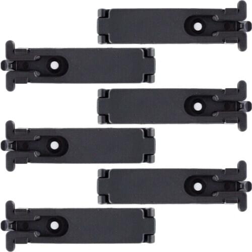 6Pcs Qinggear Molle-Lok Carrier Molle Lok for Molle Lock System Diy Sheath with Chicago Screws