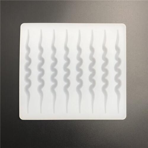 8 Cavity Chocolate Mold 3D Creative Silicone Fondant Silicone White Cake Mold Chocolate Insert Cookie Decorating Tools #39