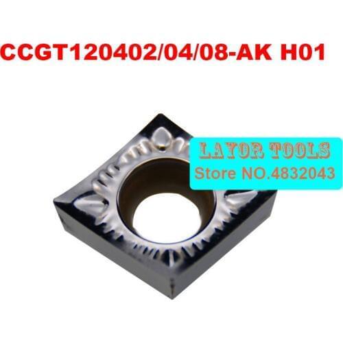 CCGT120402-AK H01/CCGT120404-AK H01/CCGT120408-AK H01, Carbide Turning Inserts For Aluminum ,special Purpose Vehicle Lathe Blade
