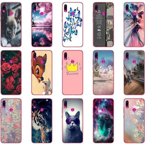 For Xiaomi Redmi note 7pro Case cover Silicone Soft TPU coque For Xiaomi Redmi Note 7 copa 6.3 inch Fundas housing TPU shells 3