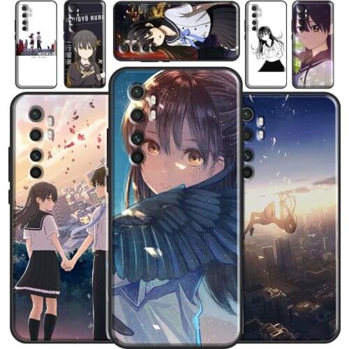 Hello World Anime Phone Case For Xiaomi Mi 11 Lite 9 10 9T 10T Pro POCO X3 M3 Pro F3 Mi 11 Ultra Back Cover