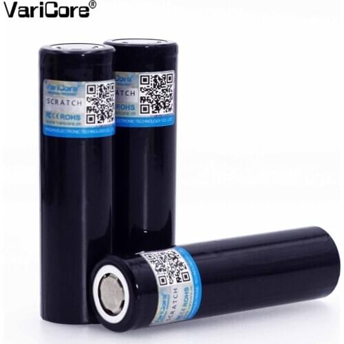 VariCore Original New V-34 18650 3.7V 3400mA Rechargeable lithium battery Light Flashlight batteries LED light battery