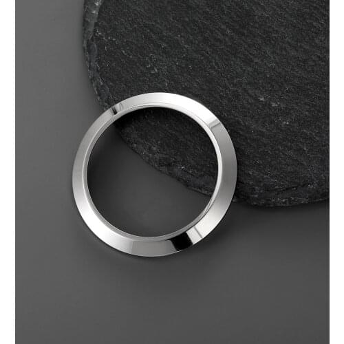 Mod SKX6105 Stainless Steel Pilot Bezel fit for SKX6105 Watch Case with Gasket Men Watch Case Replace Parts