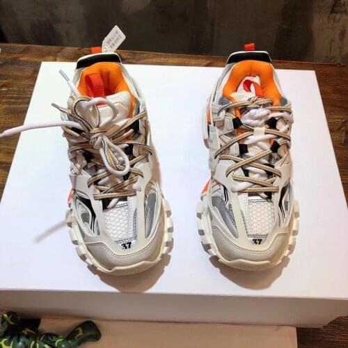 Mesh Triple Sports Sneakers Men Women Running Shoes Track Trainer Outdoor Jogging Walking Footwear Eu 36-45 Sales