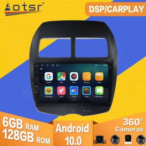For MITSUBISHI ASX 2010 2011-2018 Android Car Tape Radio Recorder Multimedia Player Stereo GPS Navi Video PX6 Head Unit No 2 din