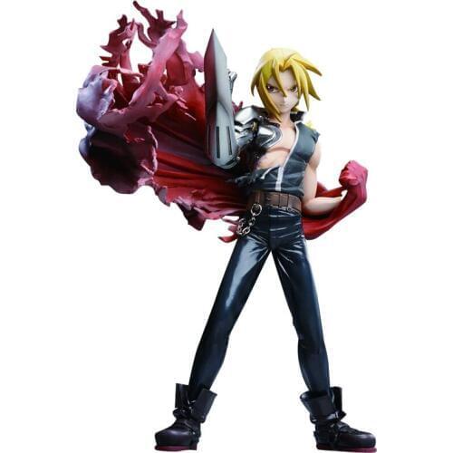 MegaHouse Fullmetal Alchemist Figure G.E.M. Series Fullmetal Alchemist Edward Elric PVC Action Figure Collectible Doll Gift Toys