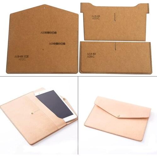 DIY Mini Handbag Kraft Paper Pattern Handmade Special Leather Bag Drawing Template Sewing Stencil Mould Supplies