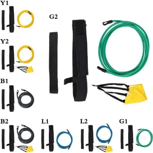 Safety Swimming Pool Accessories Elastic 3m 4m Adult Kids Swimming Bungee Exerciser Leash Training Hip Swim Belt Cord