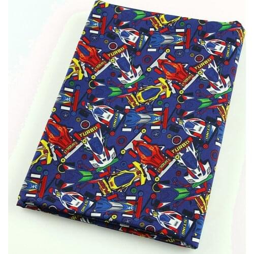 Plain Weave Fabric For Sewing Clothes Digital Printed Cotton Fabrics For Baby Dress Needlework DIY Women Handbag Dolls Clothing