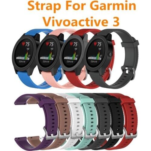 Bracelet Strap For Garmin Vivoactive 3 Smart Watch Bracelet Vivomove HR Wristband Strap For Garmin Vivoactive 3