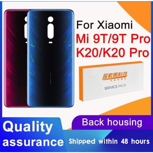 High Quality Back Housing Replacement For Xiaomi Mi 9T Pro Back Cover Battery For Redmi K20 Pro Rear Cover With Logo