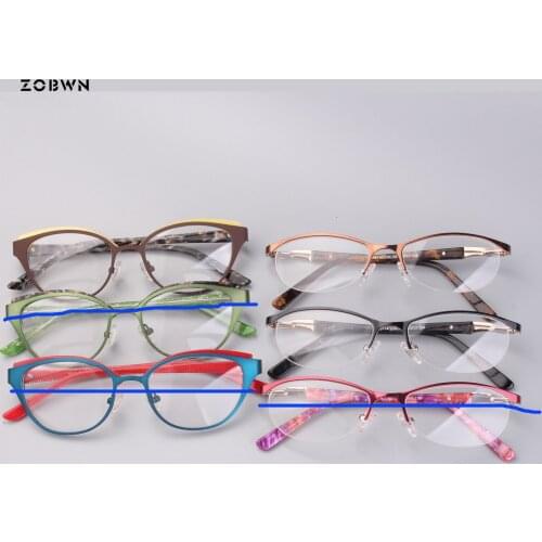 Mix wholesale new Fashion Brand Women Cat Eye Plain Glasses Women Clear Cat Eye Glasses High Quality Vintage Glasses For Women