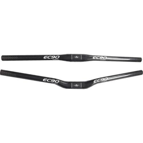 EC90 Carbon Fiber Total MTB Handlebar Bicycle Handlebar 31.8mm Carbon Mountain Bike 4 Upsweep 9 Backsweep 3K Shiny