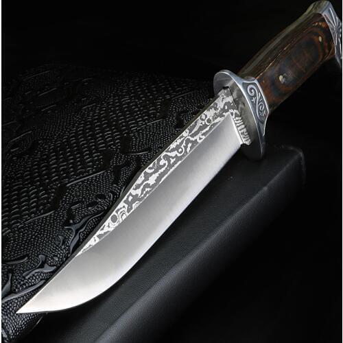 XUAN FENG high quality 9CR18Mov tactical knife outdoor hunting knife outdoor defensive sharp camping knife