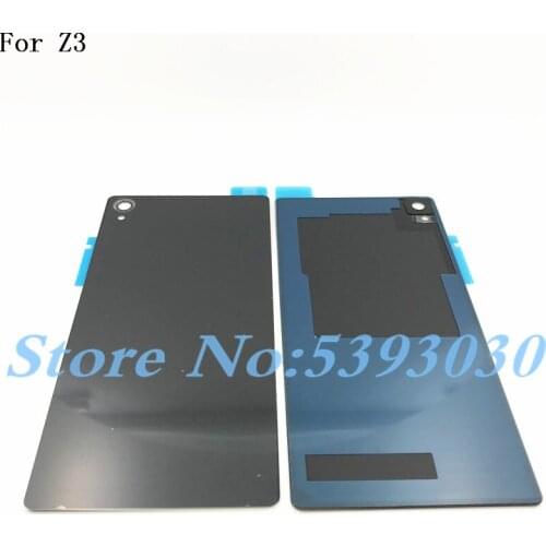 Battery Back Housing Glass Replacement Cover Case For Sony Xperia Z3 L55T D6603 D6643 D6653 D6633 +With NFC