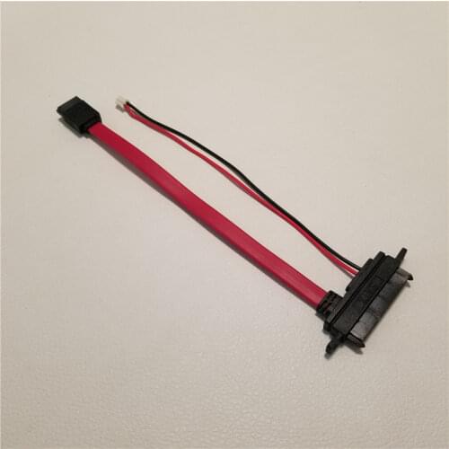 10pcs/lot SATA 22Pin to 7Pin & 2Pin IDE Hard Drive Data Power Cable 7+15Pin Adapter Red 10cm