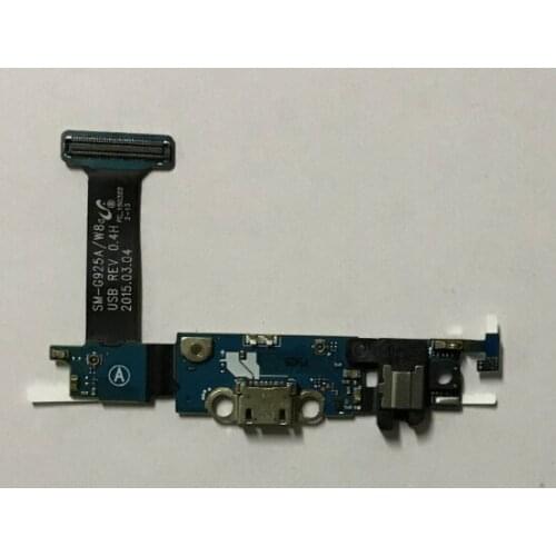 10PCS Charging Port Flex Cable For SamSung Galaxy S6 Edge G925F G925A G925T G925V G925i USB Dock Connector Parts