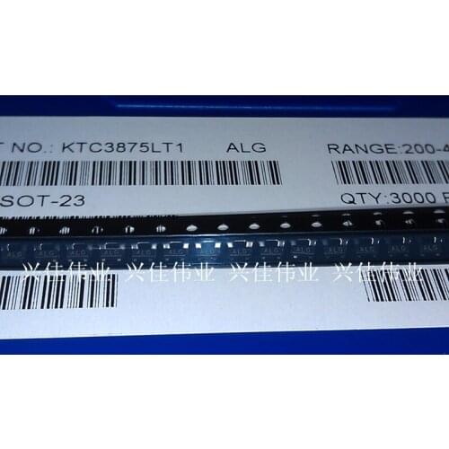 100pcs KTC3875S-Y-RTK/P ALG SOT23