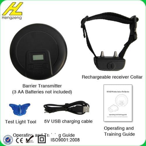 50Pcs/Pack Pet Trainer Wireless Dog Training Shock Collar Fence Containment for 1/2 Dogs System DHL22KG