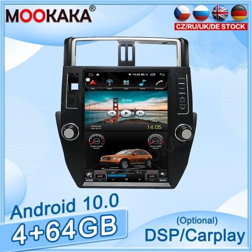 4+64GB Android10 For Toyota 10 Overbearing Car GPS Navigation Car Multimedia Player Auto Radio Tape Recorder Stereo Headunit