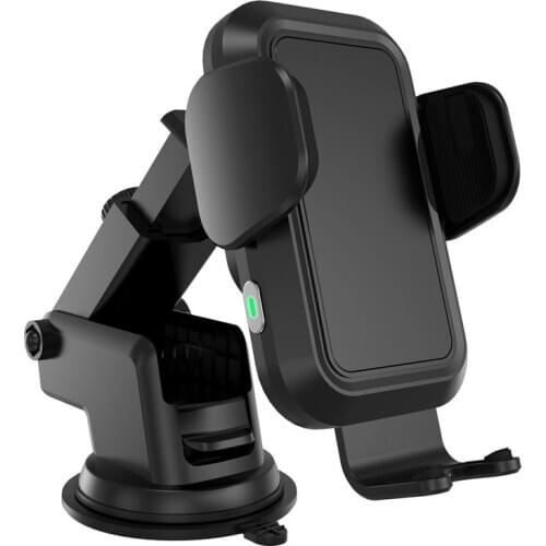 Wireless Car Charger 15W Qi Fast Quick Charging Auto-Clamping Car Mount Windshield Dash Air Vent Phone Holder Mobile Accessories