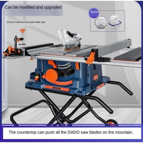 Household multi-functional table saw, board saw, dust-free electric saw, inverted electric circular saw, large plate cutting mac