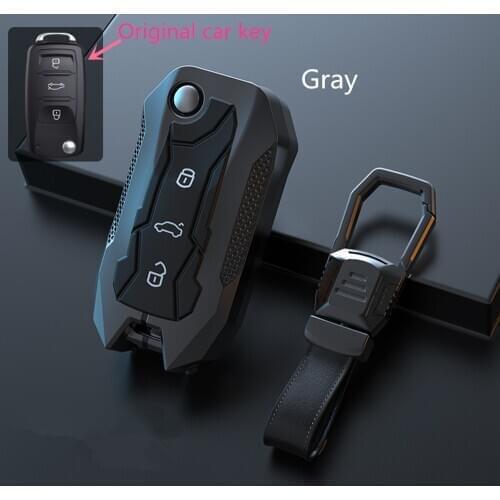 Auto Car Key Case Shell Cover For VW Volkwagen Polo Bora Tiguan Passat Golf 6 Lavida Scirocco Protection Accessories