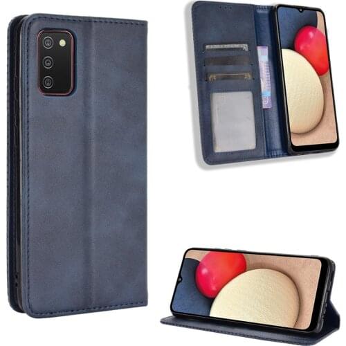 For Samsung Galaxy A03s Wallet Flip Style PU Leather Phone Bag Cover For Samsung A03S GalaxyA03s With Photo Frame