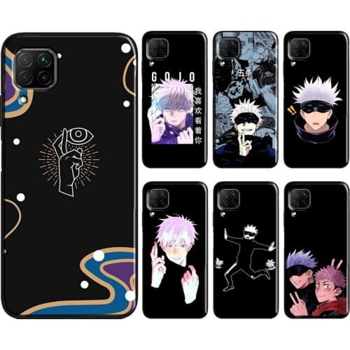 Gojo Satoru Jujutsu Kaisen Case For Huawei P30 Lite P40 P20 Pro P Smart 2021 2019 Mate 20 10 Lite Back Cover Shell