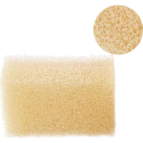 2pcs Yellow Artificial Loofah Luffa Loofa Non-stick Oil Cleaning Scrub Sponge With Good Detergency For Kitchen Dishes Bathroom