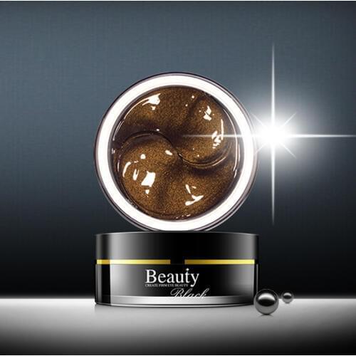 Black Pearl Collagen Crystal Eye Mask Anti Aging Anti Wrinkle Bag Remove Dark Circle Korea Natural Sleep Mask Under Eye Patches