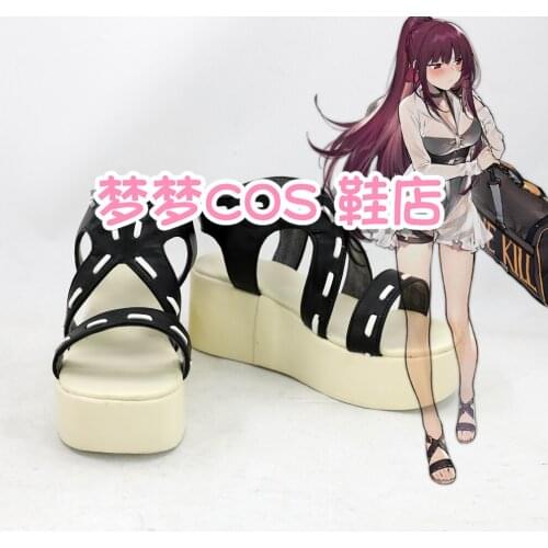 Game Girls Frontline wa2000 Cosplay Costume Halloween Carnival Battle Unifrom Shoes boots Custom Made