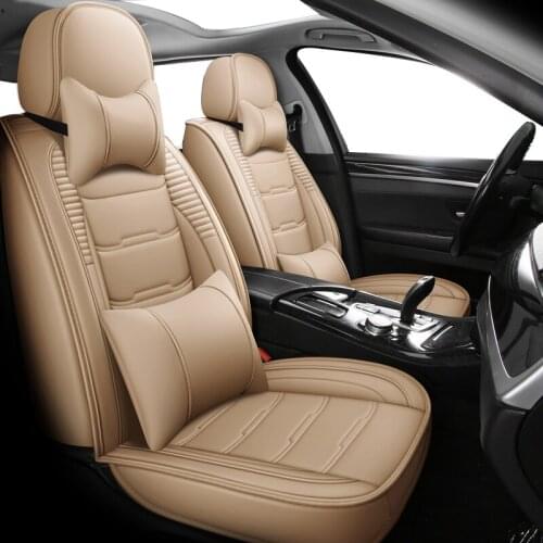 ZHOUSHENGLEE leather car seat covers for Range Rover sport Land Rover discovery freelander evoque Range Rover Velar car seats
